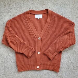 Tradlands Shelter Cotton Cardigan In Sedona